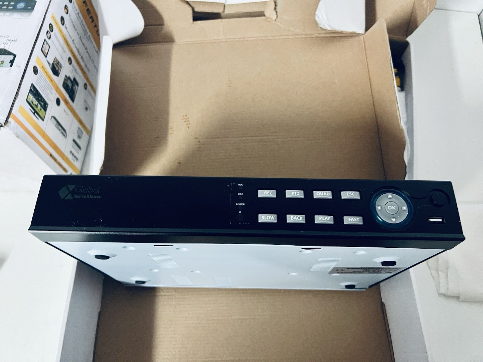 Global Surveillance 4 Channel H.264 Video Security Kit Wired Indoor/Outdoor DVR