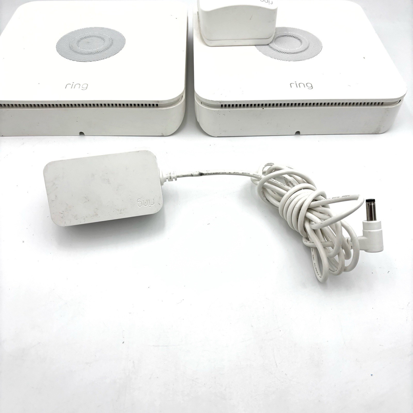 Ring Alarm Base Station US Z wave Plus 4HB1U9-0EN0 Lot Of 2 + Motion For Parts