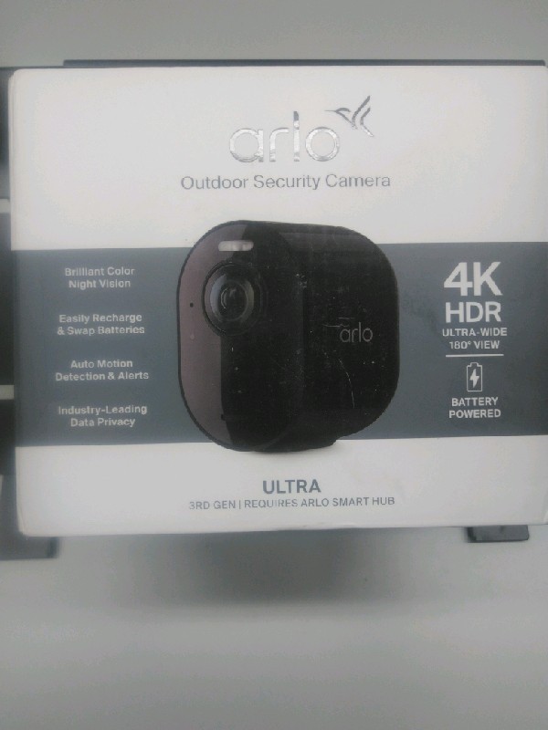 Arlo Ultra (3rd Gen) VMC5050 Add-On Security Camera Black Wireless Night Vision