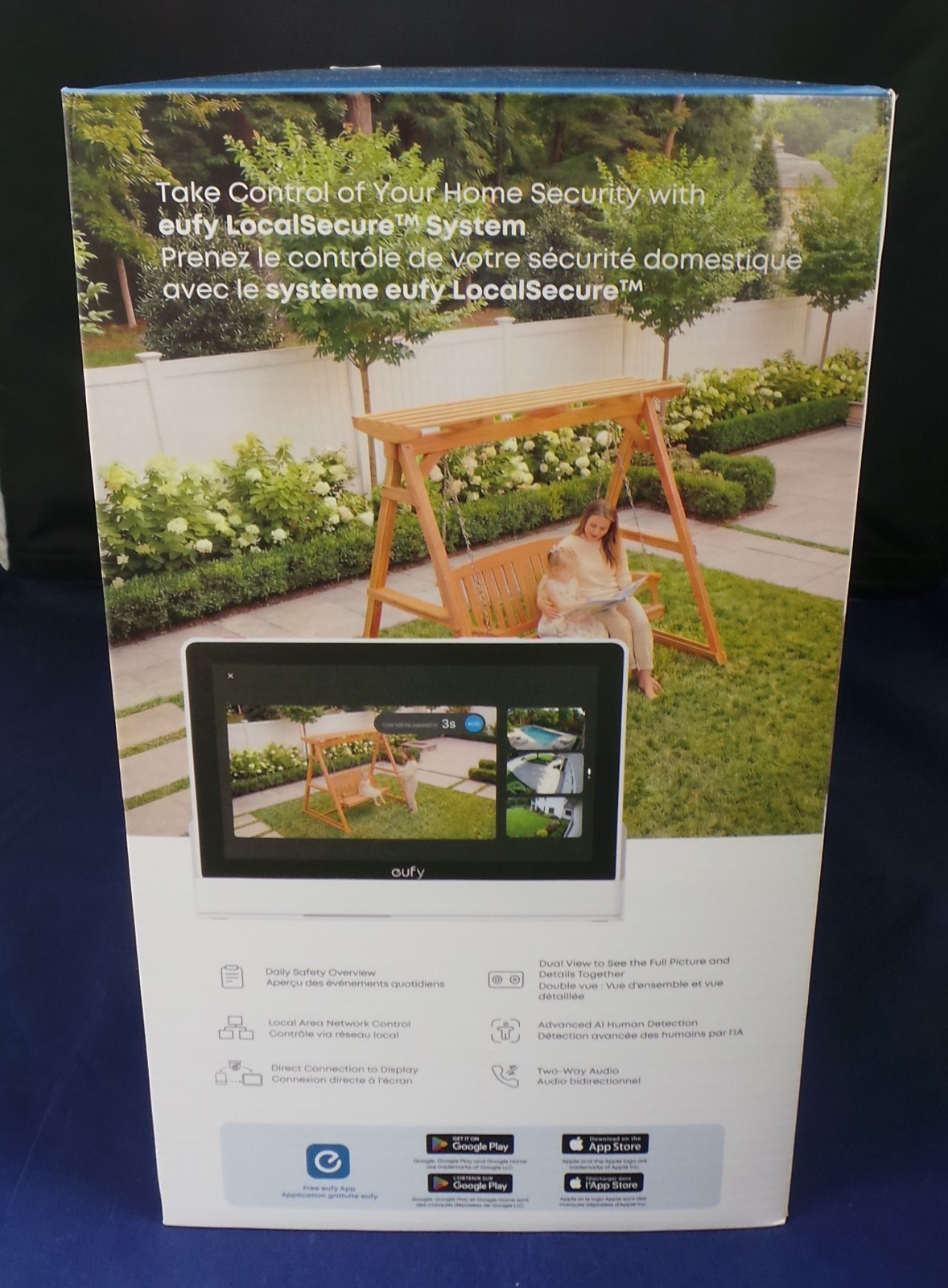 eufyCam S340 4-Cam Kit + eufy Smart Display E10 BRAND NEW