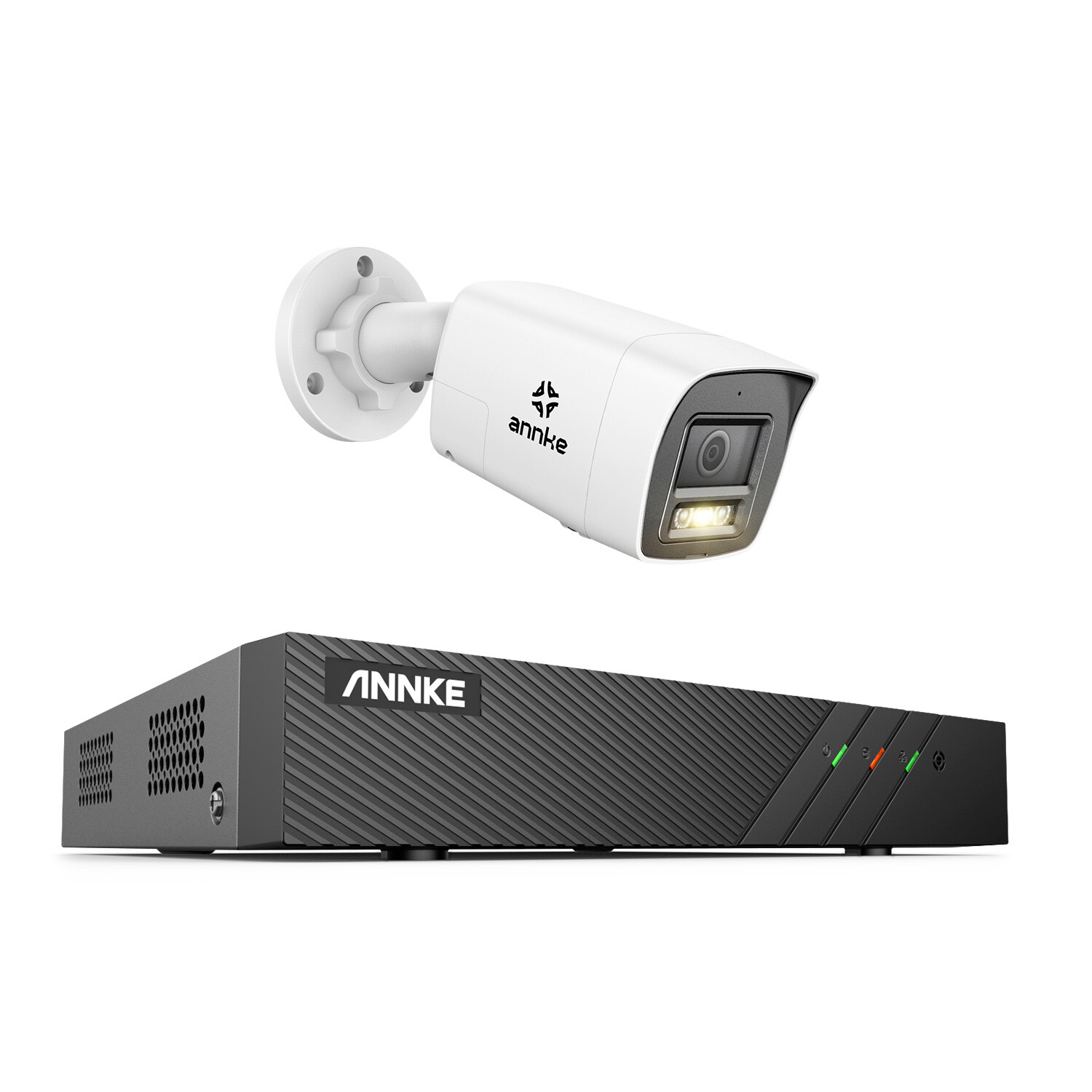 ANNKE 8CH 6MP NVR 5MP Color Night PoE Security IP Camera System Two Way Audio AI