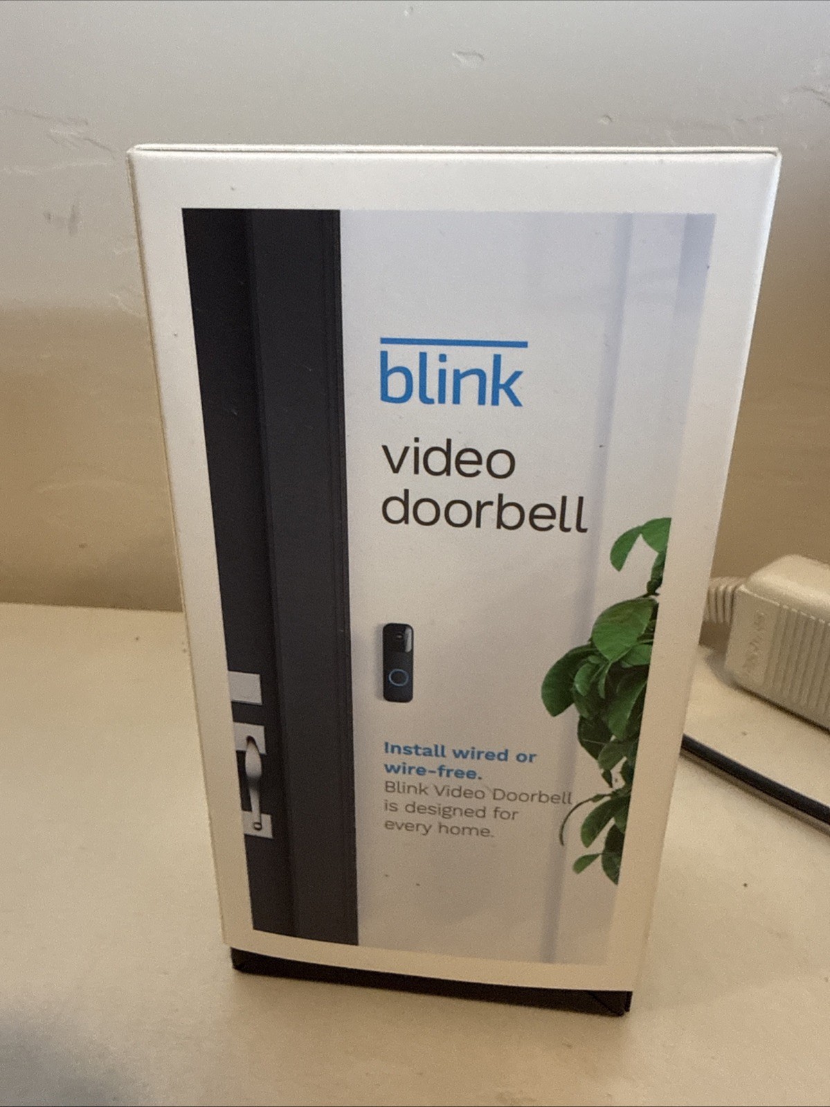 Blink Smart Video Doorbell?BLK Wired or Wireless Wi-fi Day Night Two Way Audio