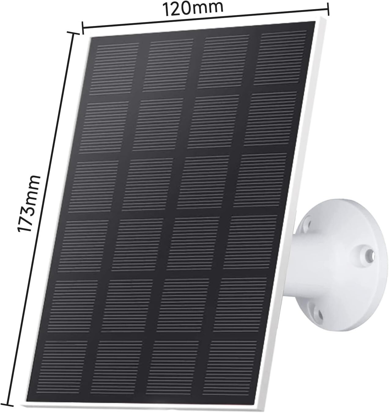 2K Solar Battery Security Camera System 360° Pan/Tilt WiFi Smart Home Security