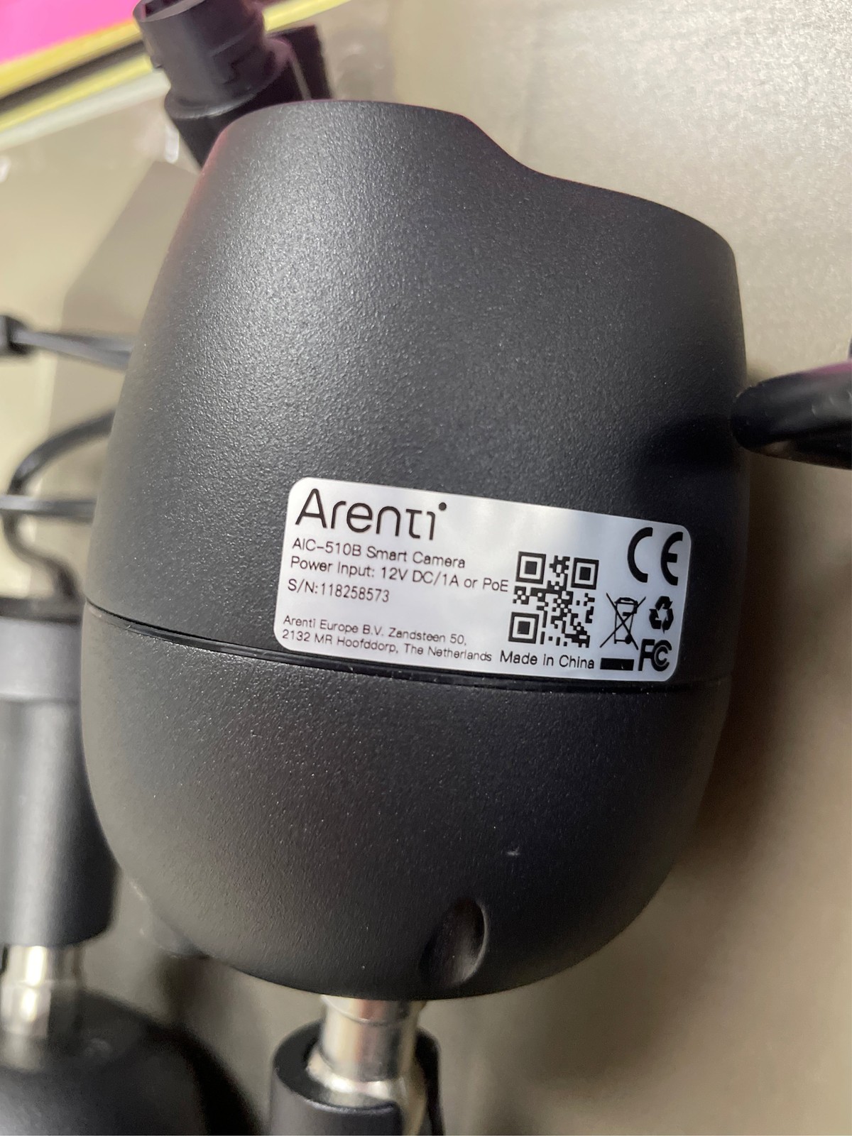 ARENTI 5MP PoE Security Camera System, 4PCS 5MP Wired PoE Cameras Outdoor IP Cam