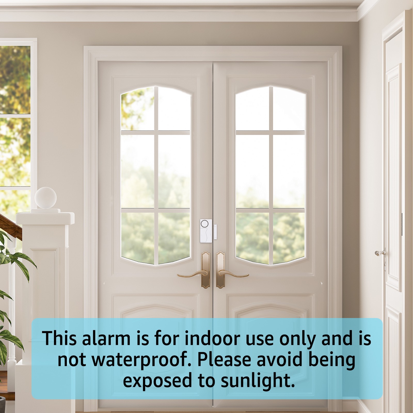 Wireless Magnetic Sensor Door Window Burglar Alarm with Remote Control Home Shop