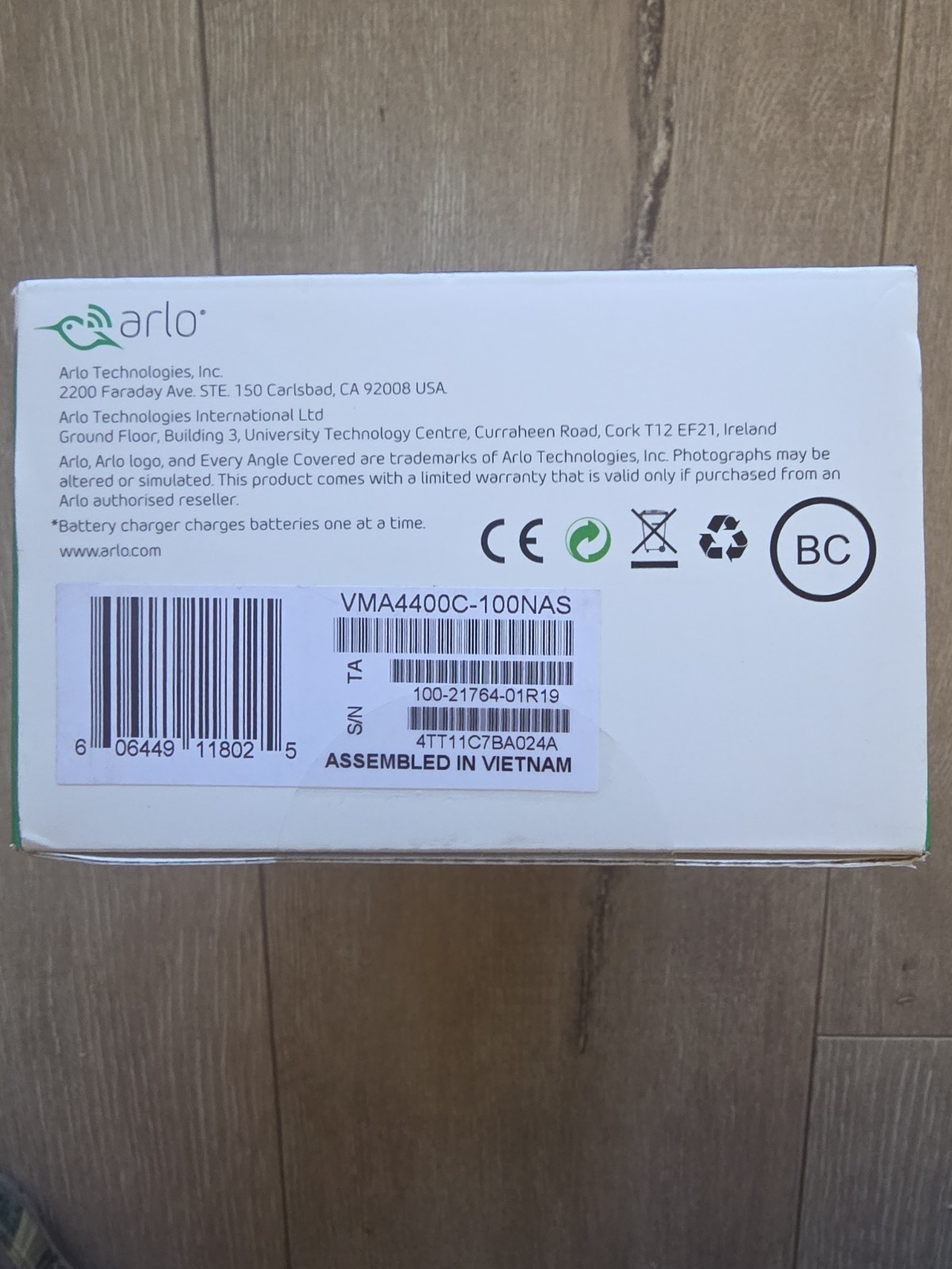 Arlo Go Charging Station by Netgear VMA4400C