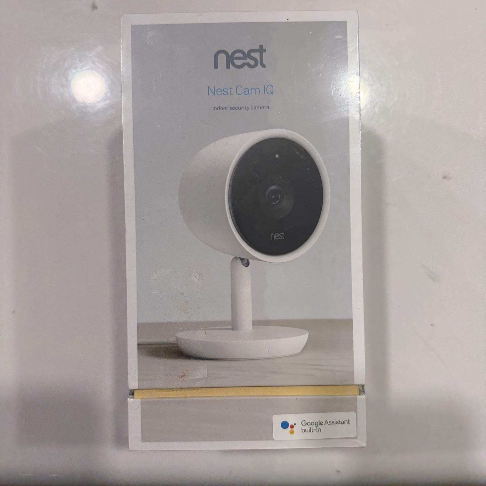 Nest Cam IQ Indoor 4k Sensor For Clear 1080p Video HDR NC3100US A0053 Sealed