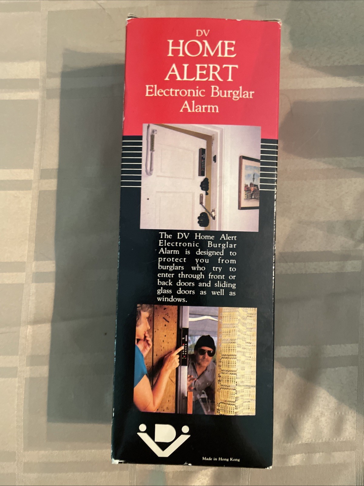 Vintage DV Home Alert Electronic Burglar Alarm Battery Operated RV Camper Home