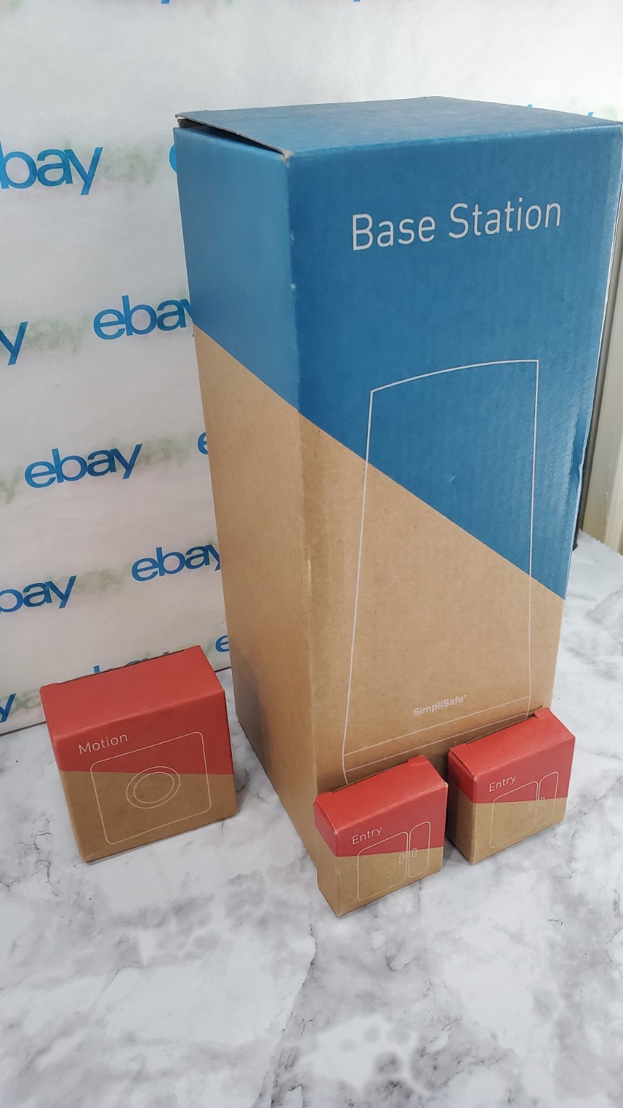 SimpliSafe 2 Door Window Entry Sensor ES3, Motion Sensor MS3 & Base Station BS3W