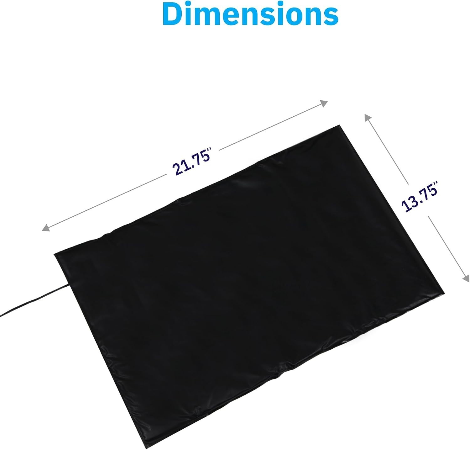 Weather-Resistant Pressure Mat Alarm with Sound Modes – Indoor/Outdoor Home Use