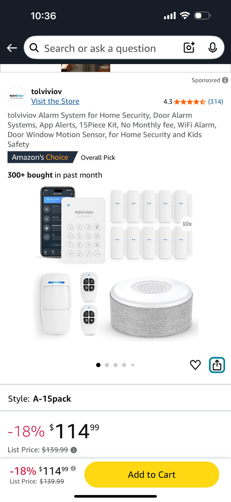 tolviviov home alarm system