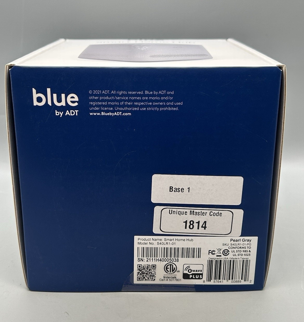 Blue ADT Smart Home Hub S40LR1-01 – Sealed