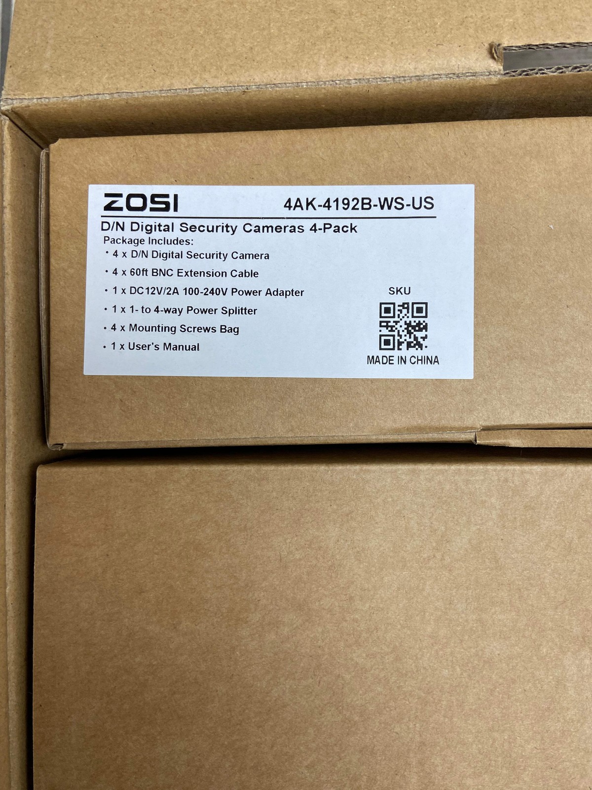 New ZOSI 8-Camera 8-Channel Video Surveillance System Smart Security System 8VMA