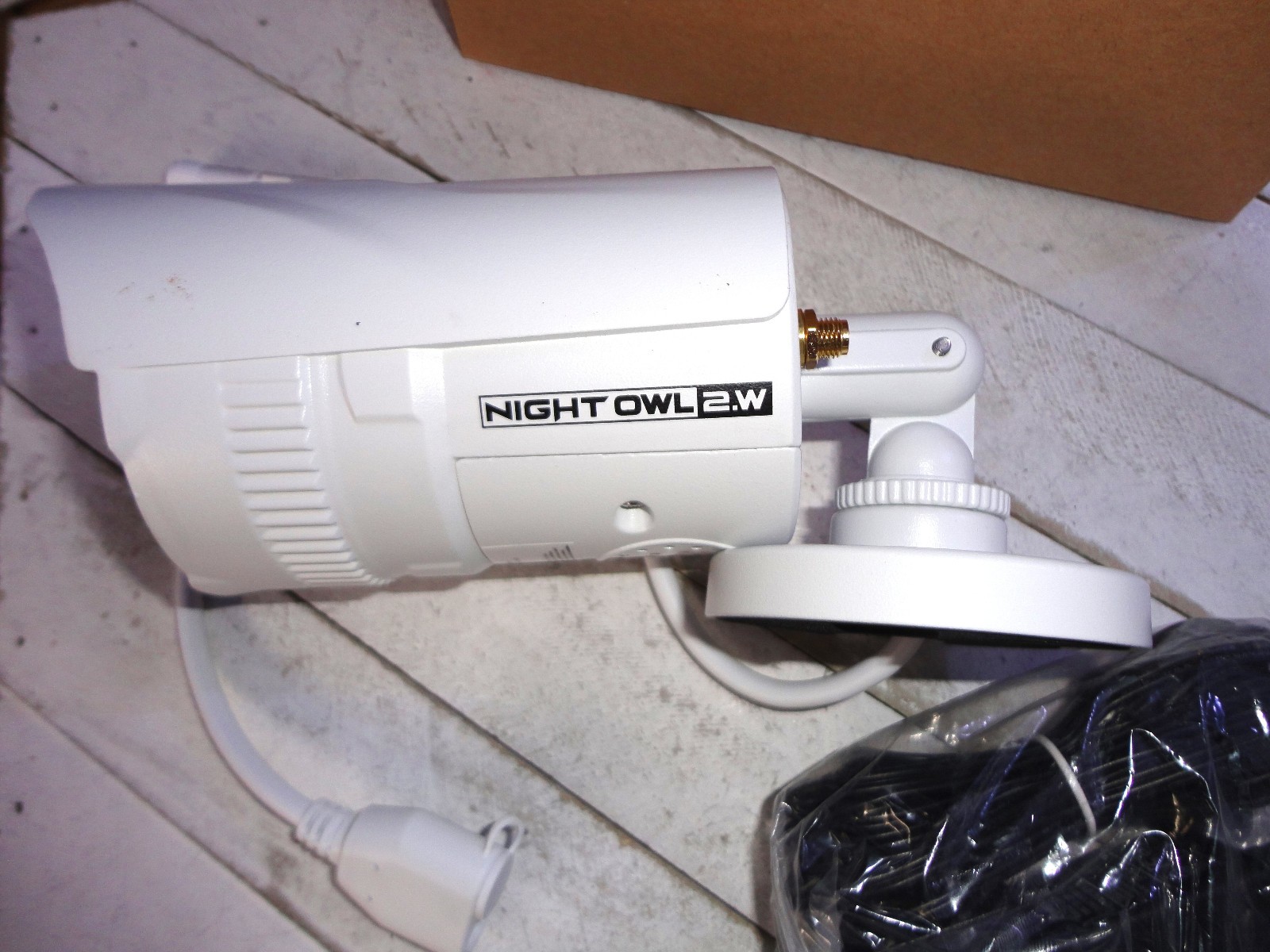 Genuine Night Owl 1080p Wireless Security Camera WCM-PWNVR20W-BU-JUN w/ Power
