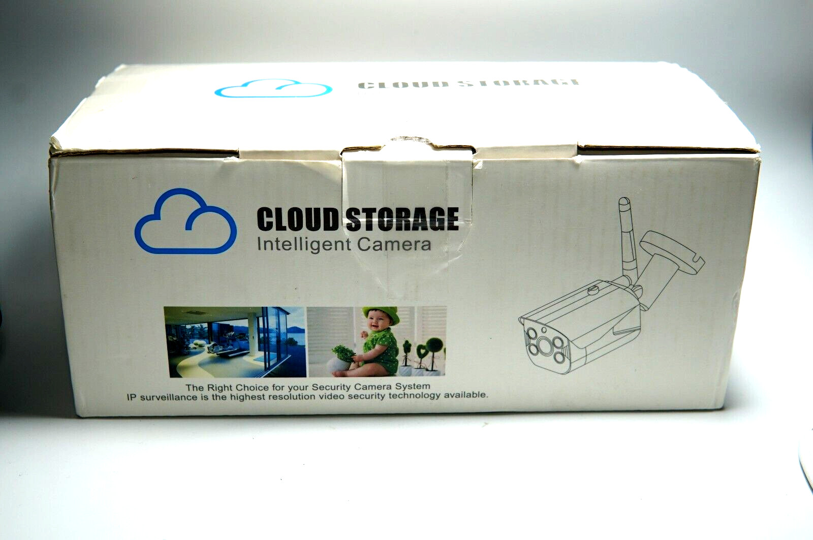 Home Security Video Cloud or Micro SD Storage Intelligent Camera HD Surveillance