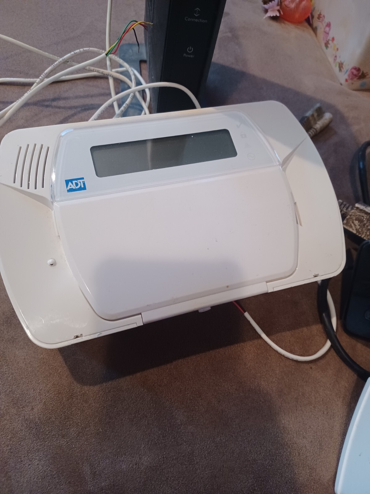Adt Panel And Internet Panel Ready To Hook Up