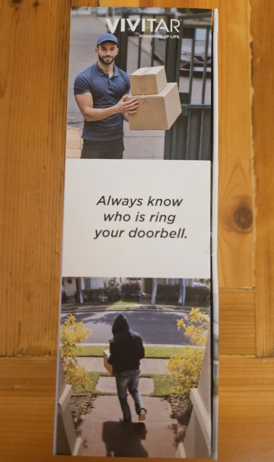 Vivitar Security Video Doorbell & Chime Kit WIFI White DB201 NOC NEW