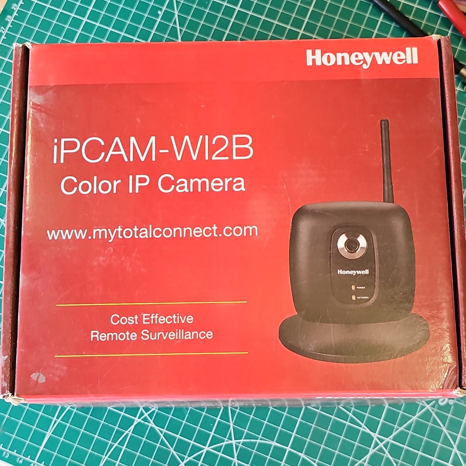 Honeywell iPCAM-WI2B IP Wireless Wi-Fi Surveillance Camera Color Black