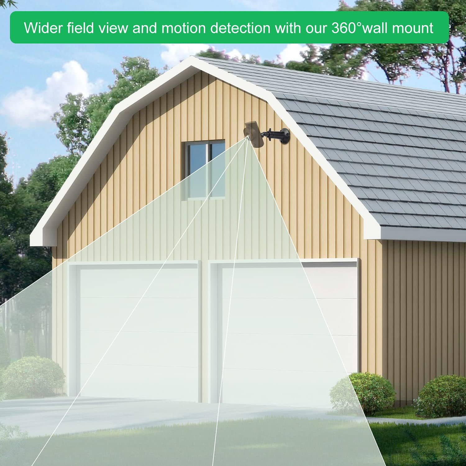 Wall Mount Compatible with Simplisafe Simplicam 1080P Wired Indoor Home Security