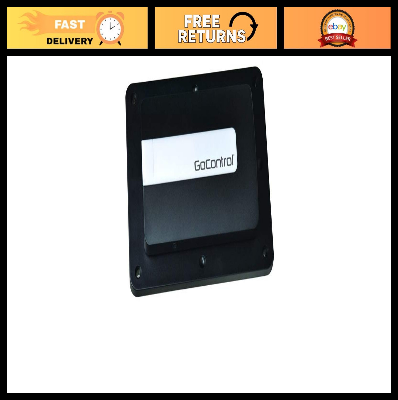 Z-Wave Plus S2 Security Hub – Smart Home Controller, Compact Design, Black