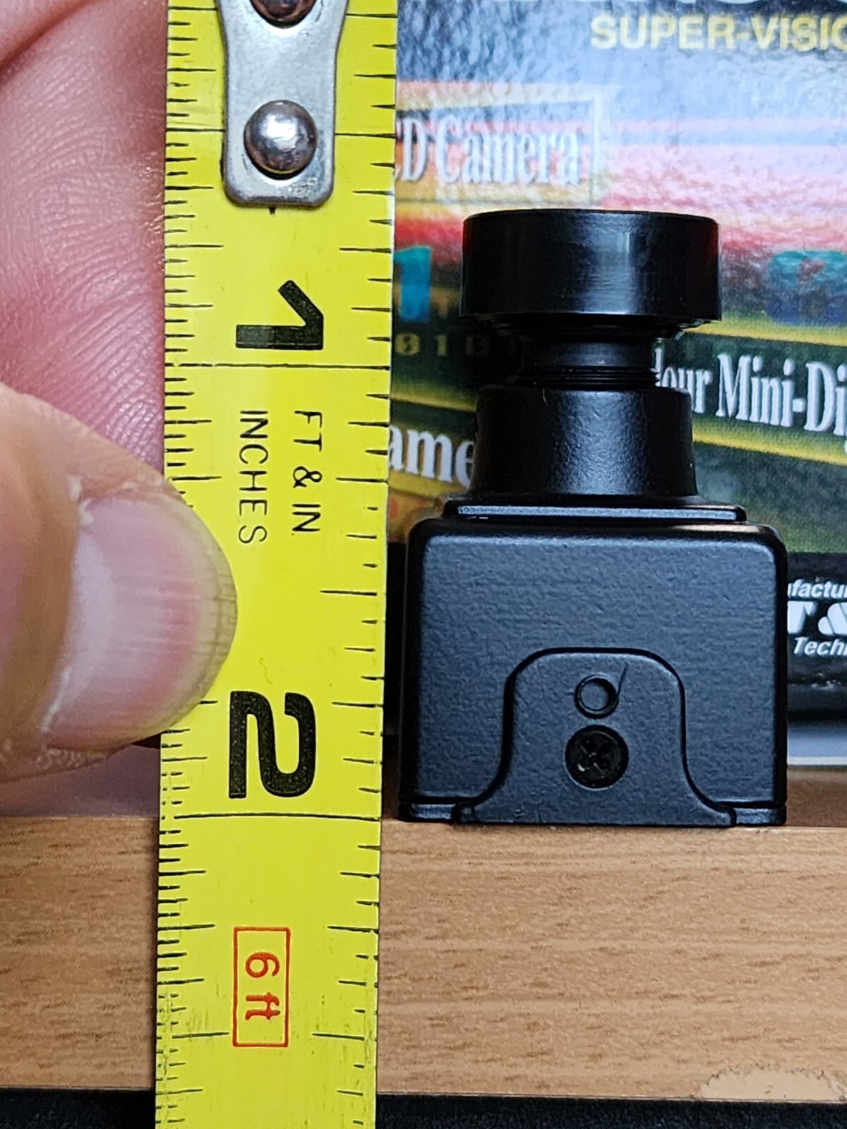 KT&C KPC-S20CB 4.3mm Board Lens Micro Compact Super-Vision CCD Color Camera NEW