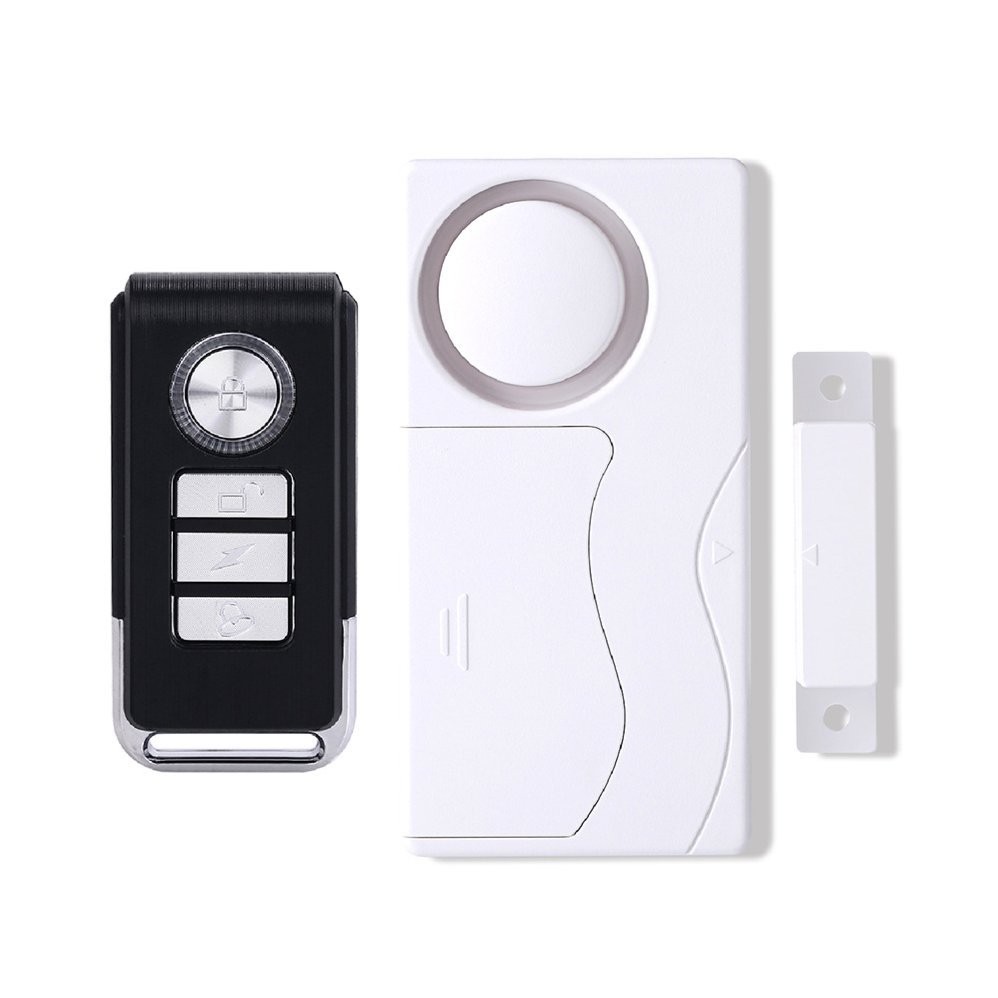 Wireless Door Burglar Security Alarm Magnetic Sensor with Remote Control