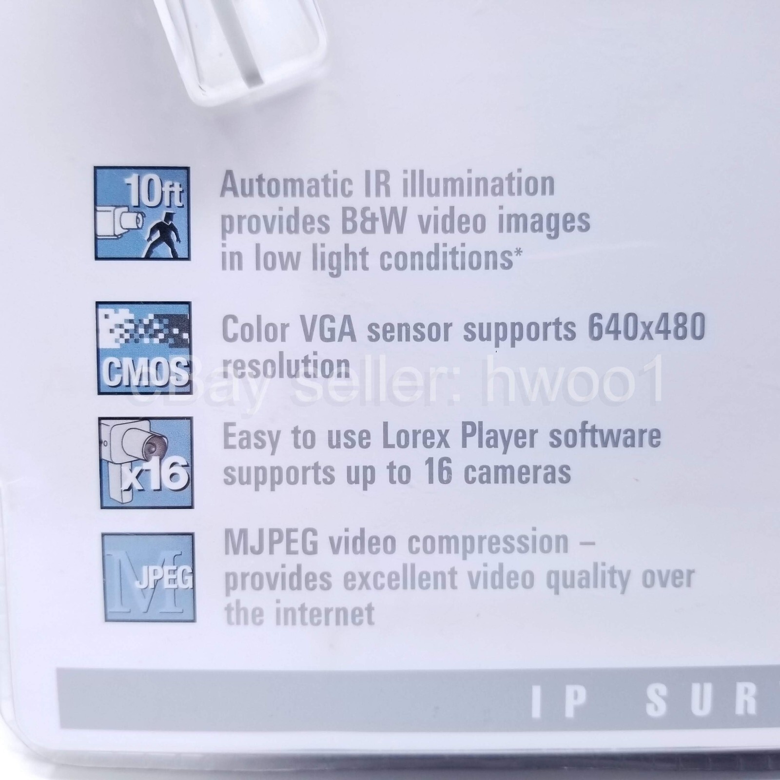 NEW Lorex LPSC1240 Network Color Day/Night IP Security Surveillance Camera