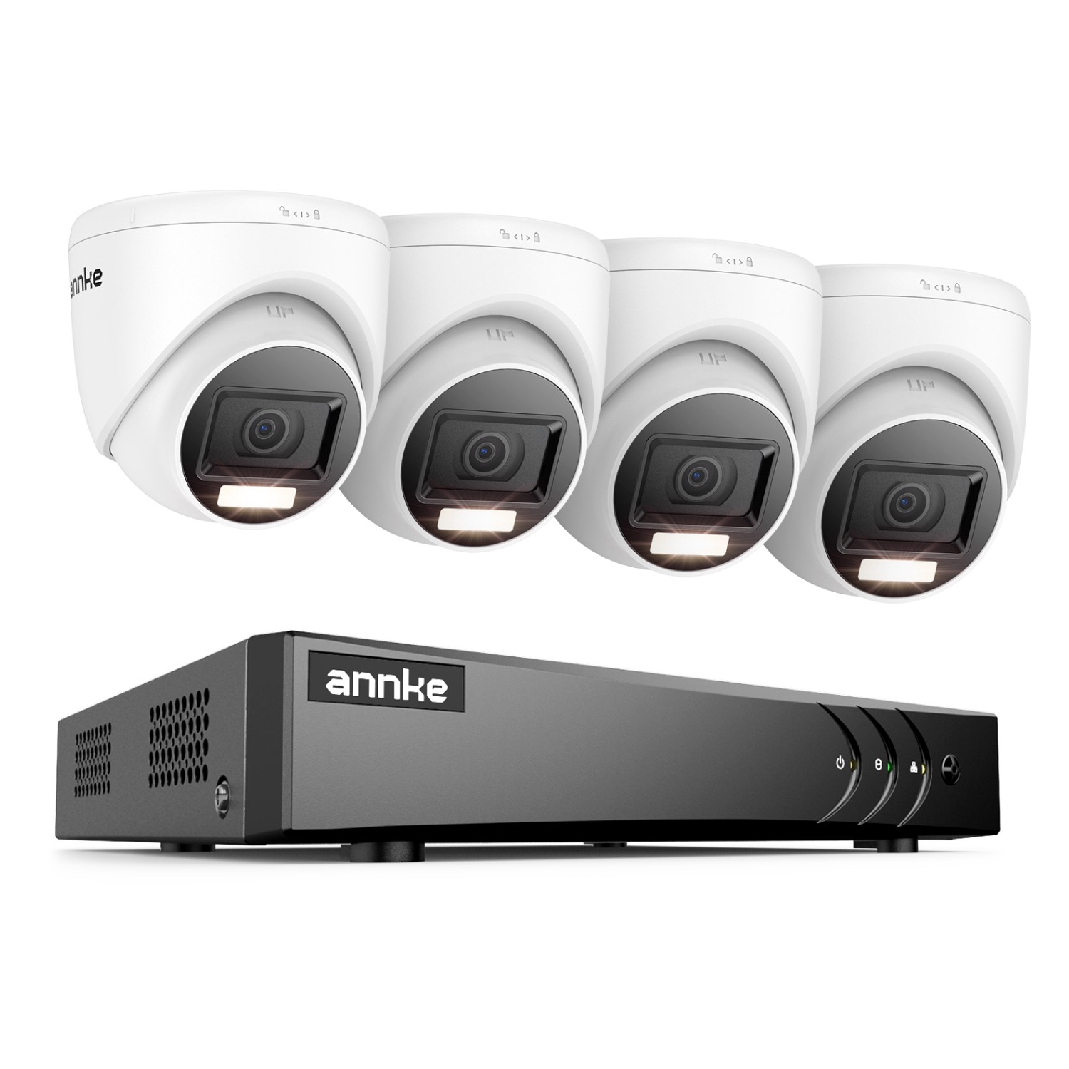 ANNKE 16CH 5MP Lite DVR 1080P CCTV Security Camera System AI Color Night Vision