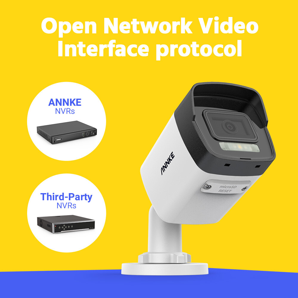 ANNKE 8MP POE 4K Security IP Camera C800 Outdoor Color Night Vision IP67
