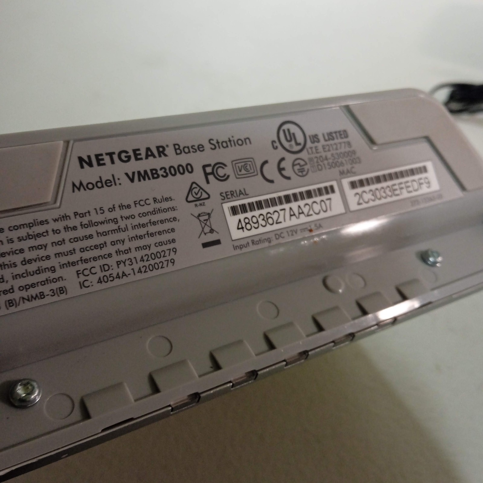 Netgear Arlo VMB3000 Smart Home Base Station W/ AC Power Adapter
