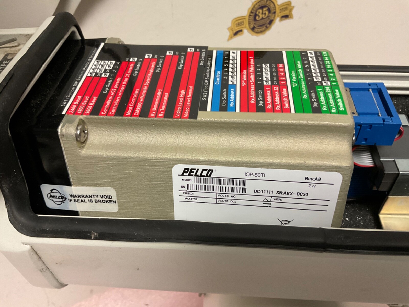 PELCO IOP-50TI ES3050TI-2N Network Security Camera outdoor 360 degrees