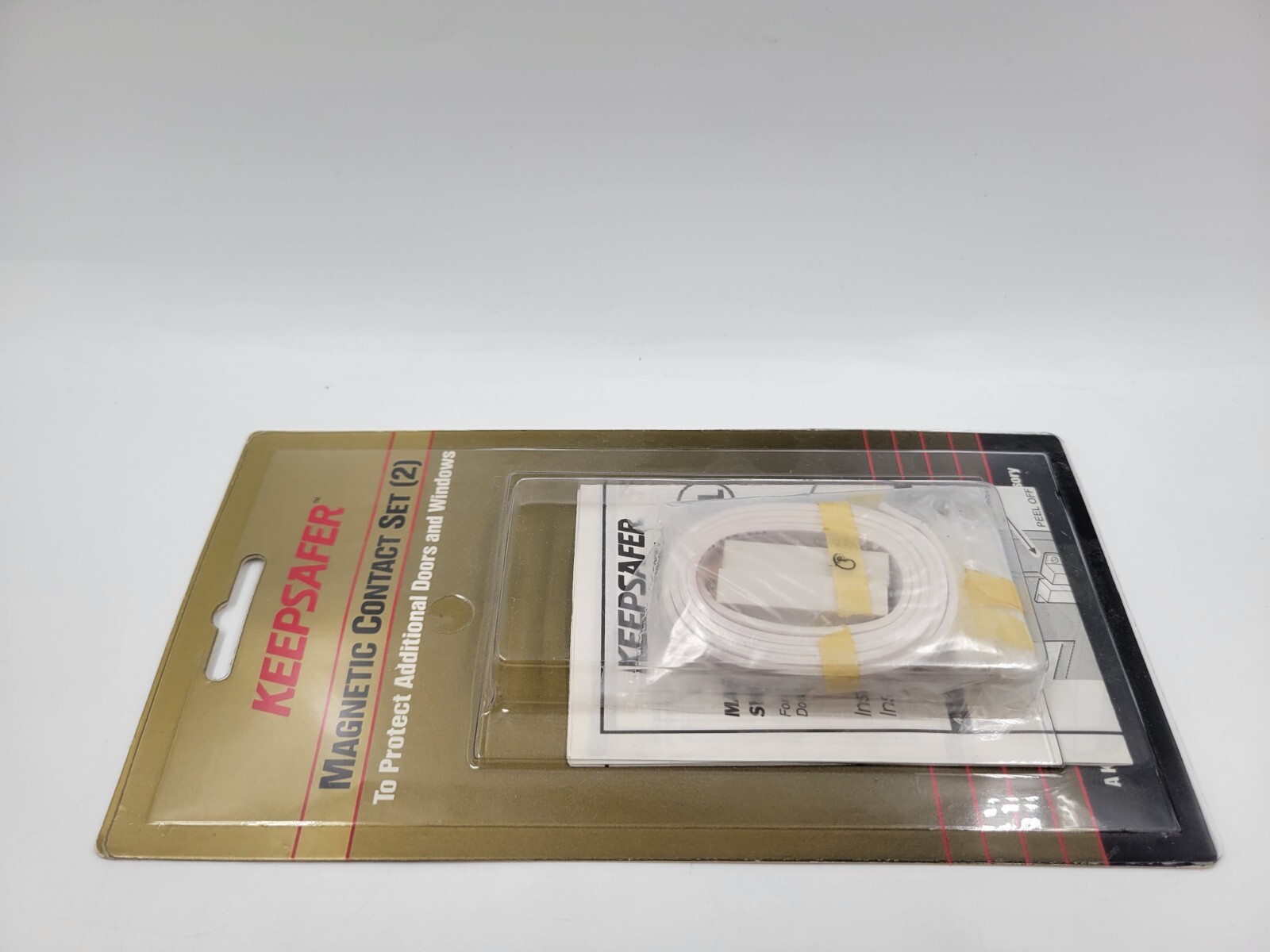 Vtg 90’s Keepsafer Magnetic Contact Set (2) Interior Security Detection SSD New!