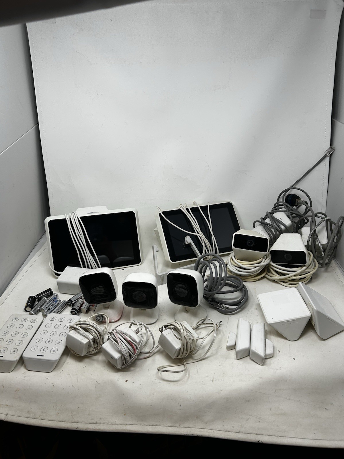 Comcast Xfinity Home Security Touchscreen Control Panel and Camera Lot