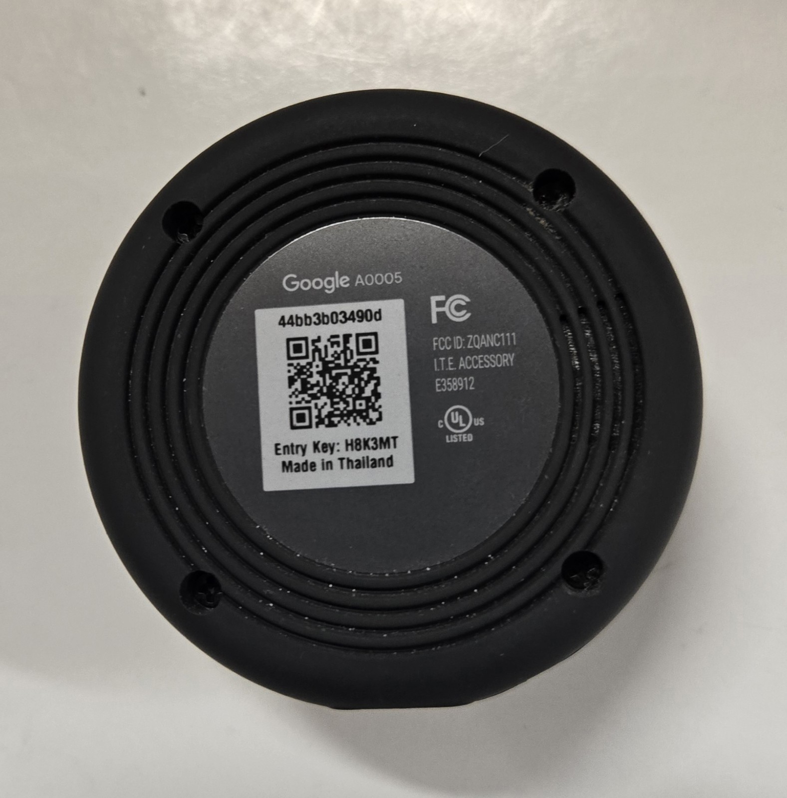 Google Nest Cam Indoor Security Camera A0005 (1st Generation) – PARTS Only