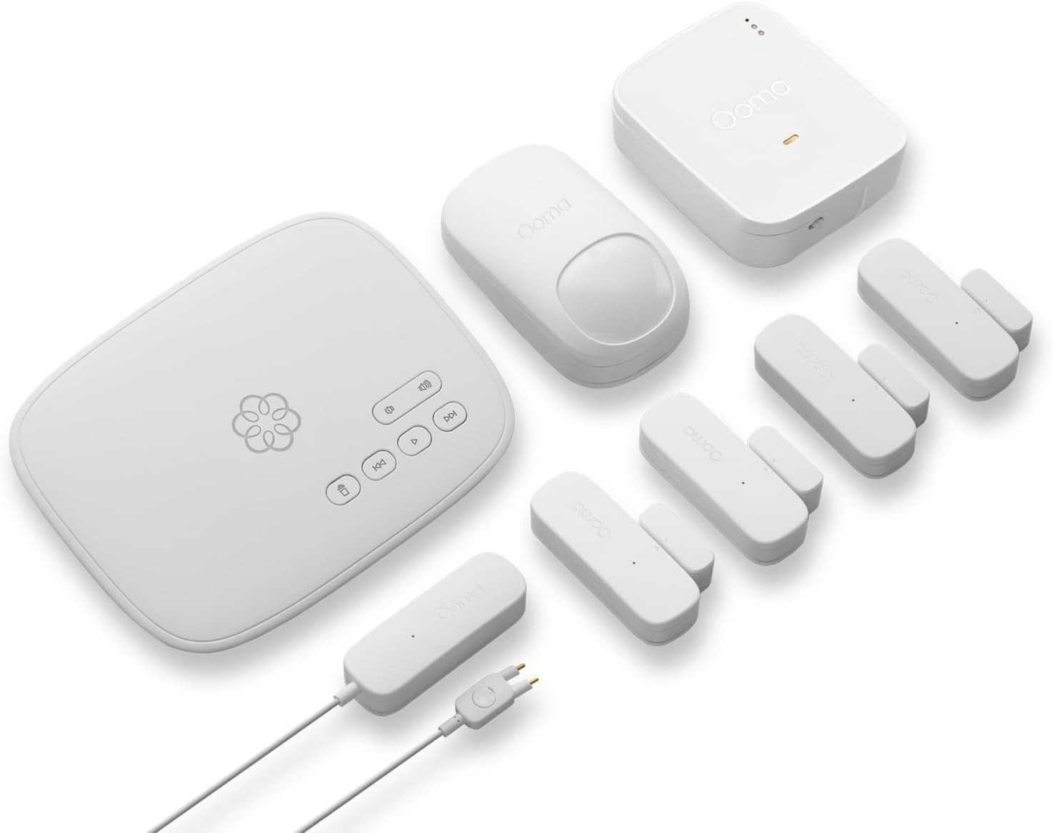 Effortless Safety: 105 Decibel Smart Alarm with Self-Monitoring & Notifications