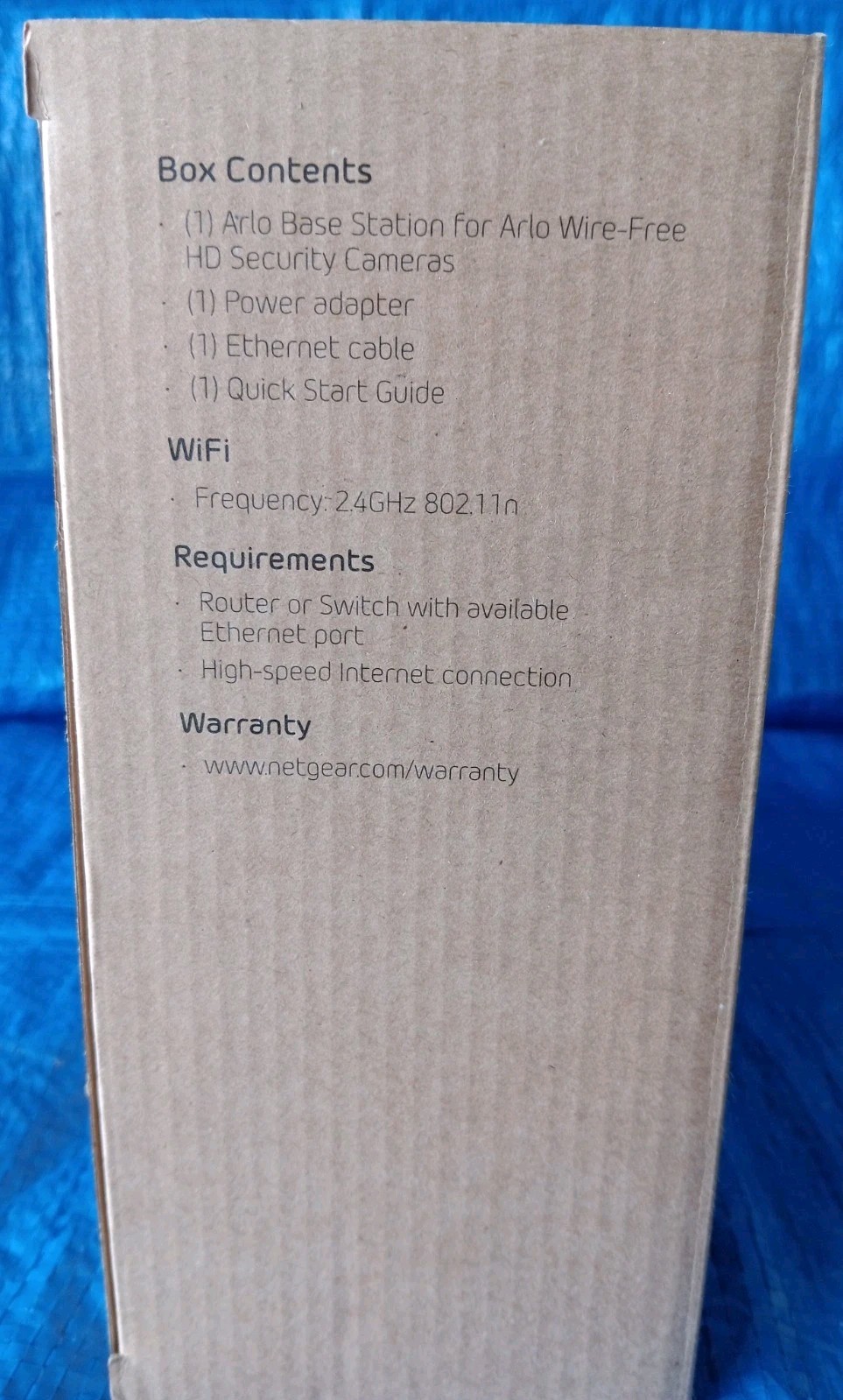 Netgear ARLO VMB3000-211 PAS BASE STATION (Ethernet Cable & Power Adapter) – NEW