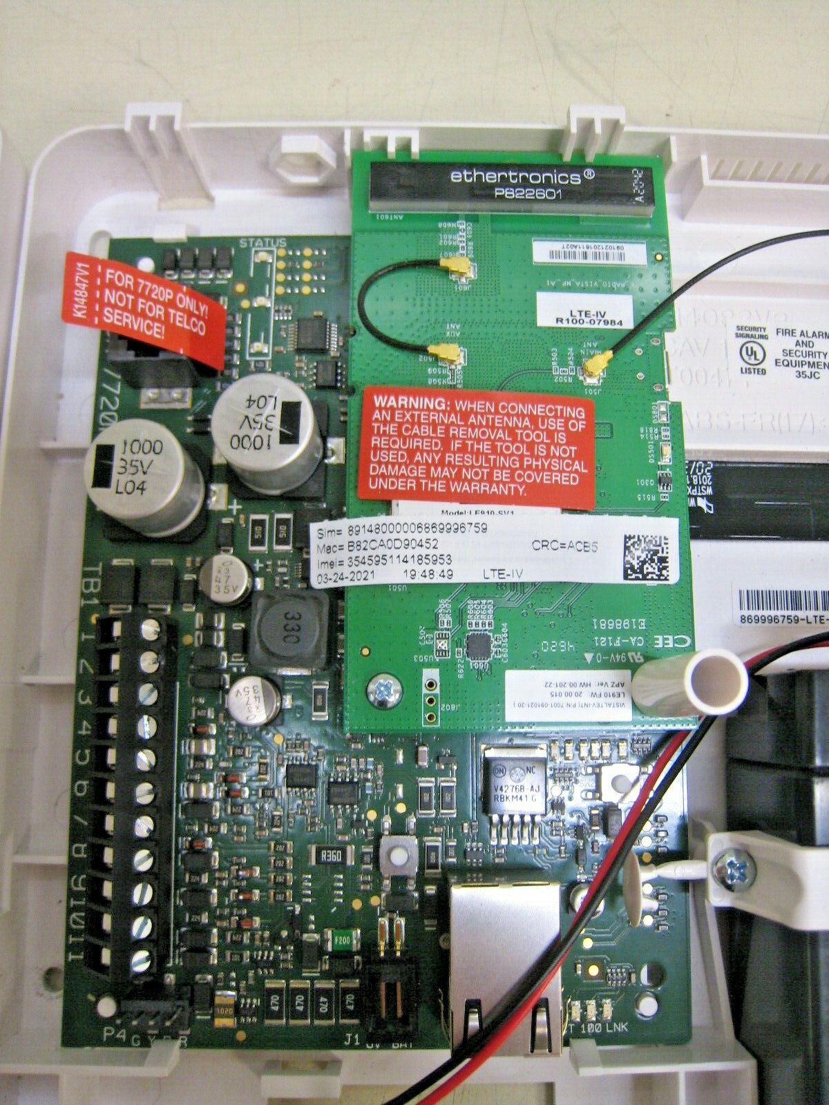 Honeywell Resideo Ademco Digital Cellular Communicator 7845GSM 7845IGSM