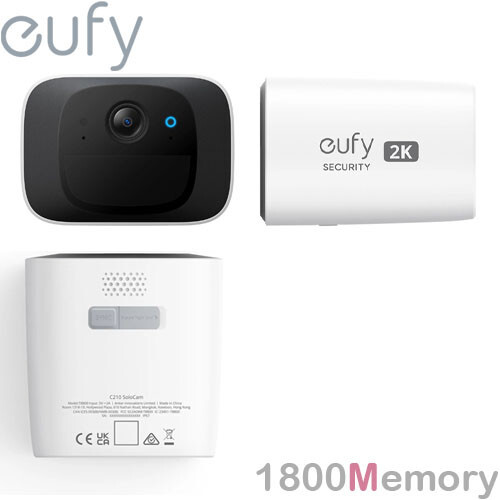eufy Security Solo Cam C210 SoloCam 2K Wireless Home Security Camera IP67