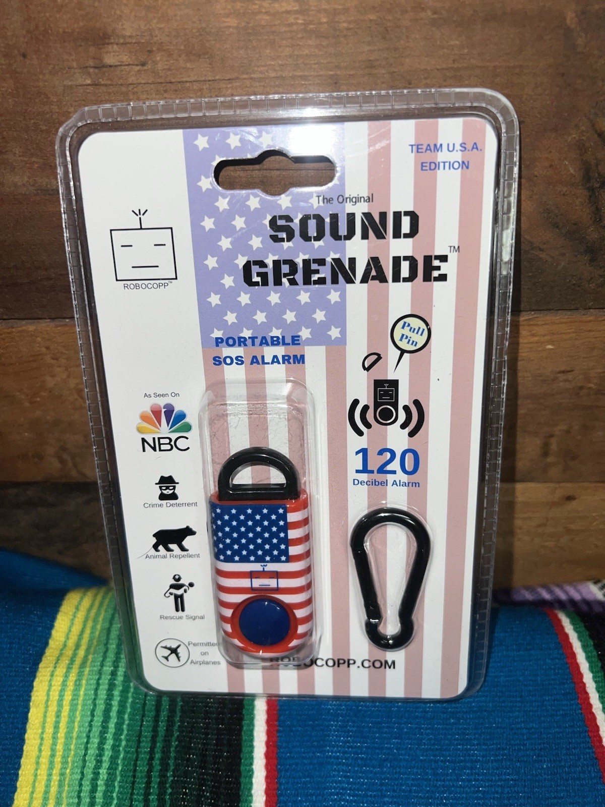 Robocopp Original Sound Grenade 120 Decibel Portable Alarm