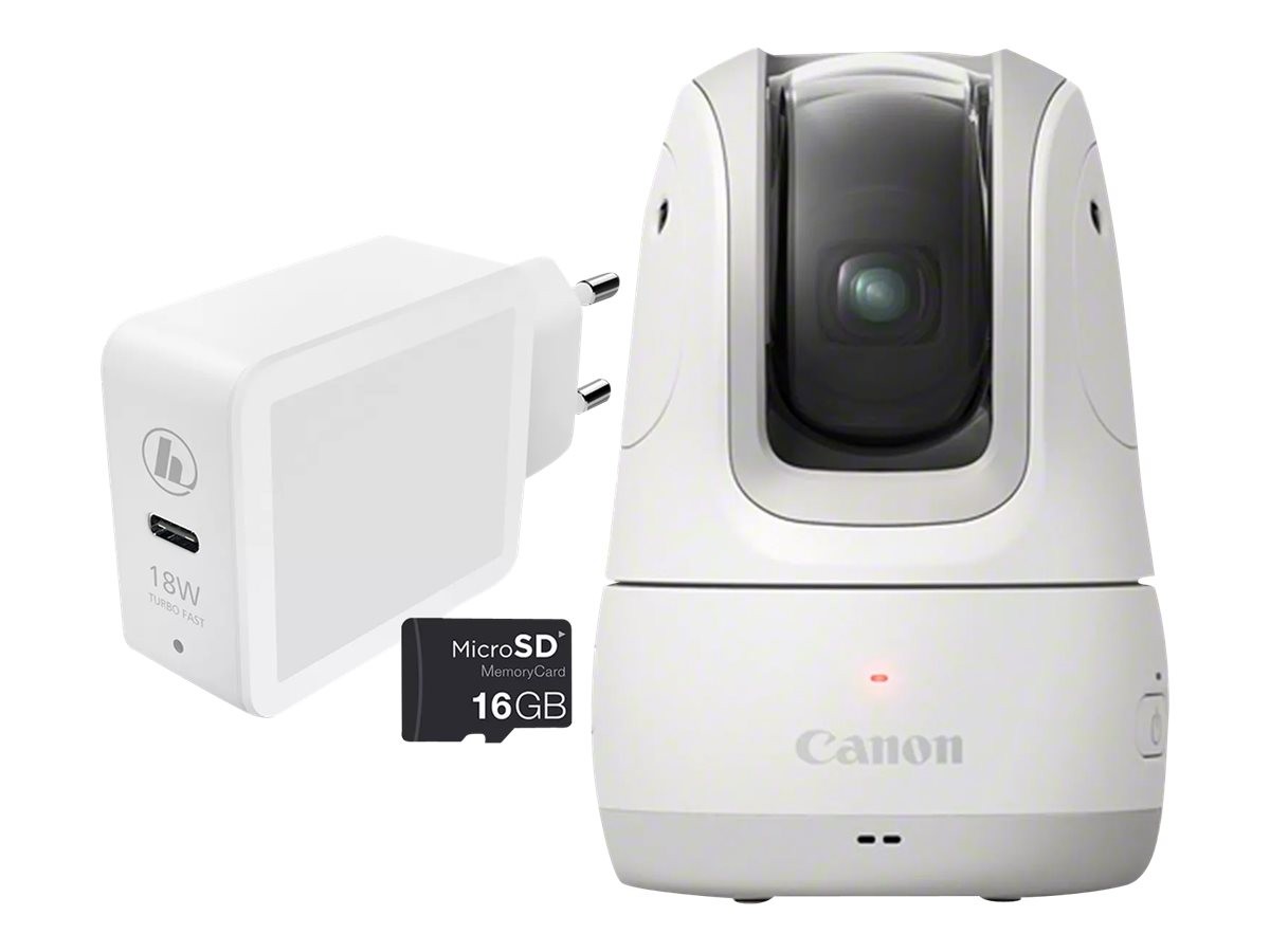 Canon PowerShot PX Essential Set White Compact Digital Camera 5591C003