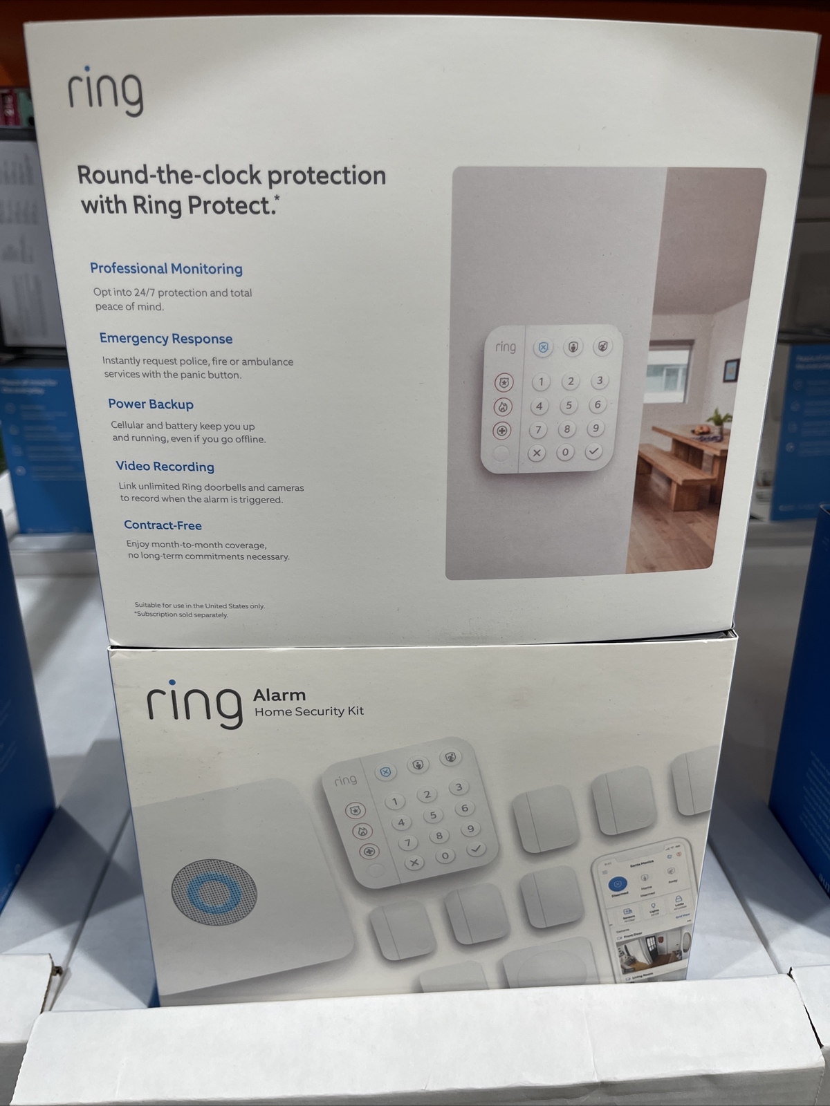 Ring Alarm Complete System Wireless Indoor 10 Piece Security Kit 2nd Generation.
