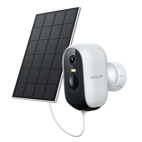 Add-on Solar Security Camera Wireless Outdoor, Requires Base Add-on Solar Cam