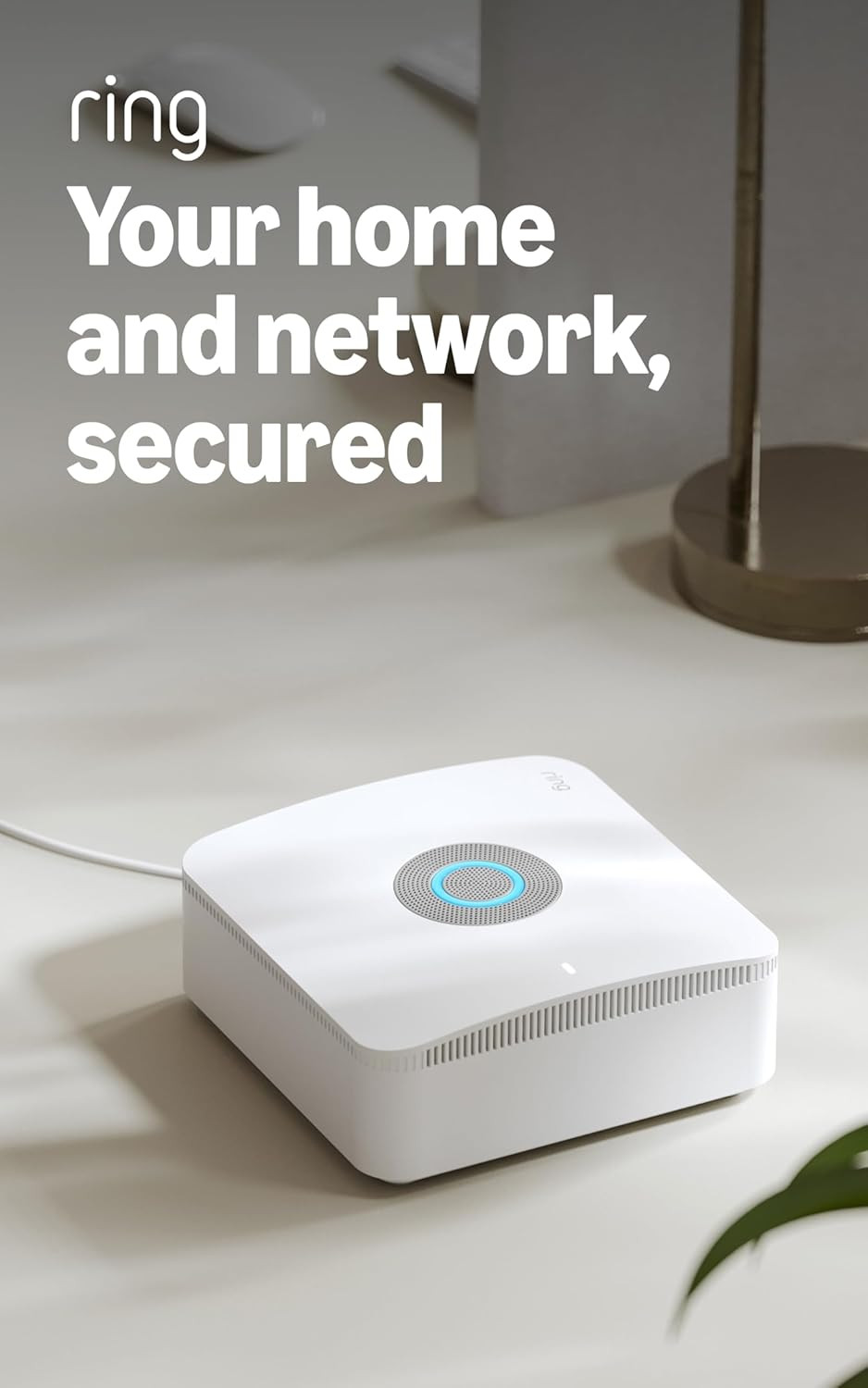 Alarm Pro Base Station (Newest Model), with Built-In Eero Wi-Fi 6 Router