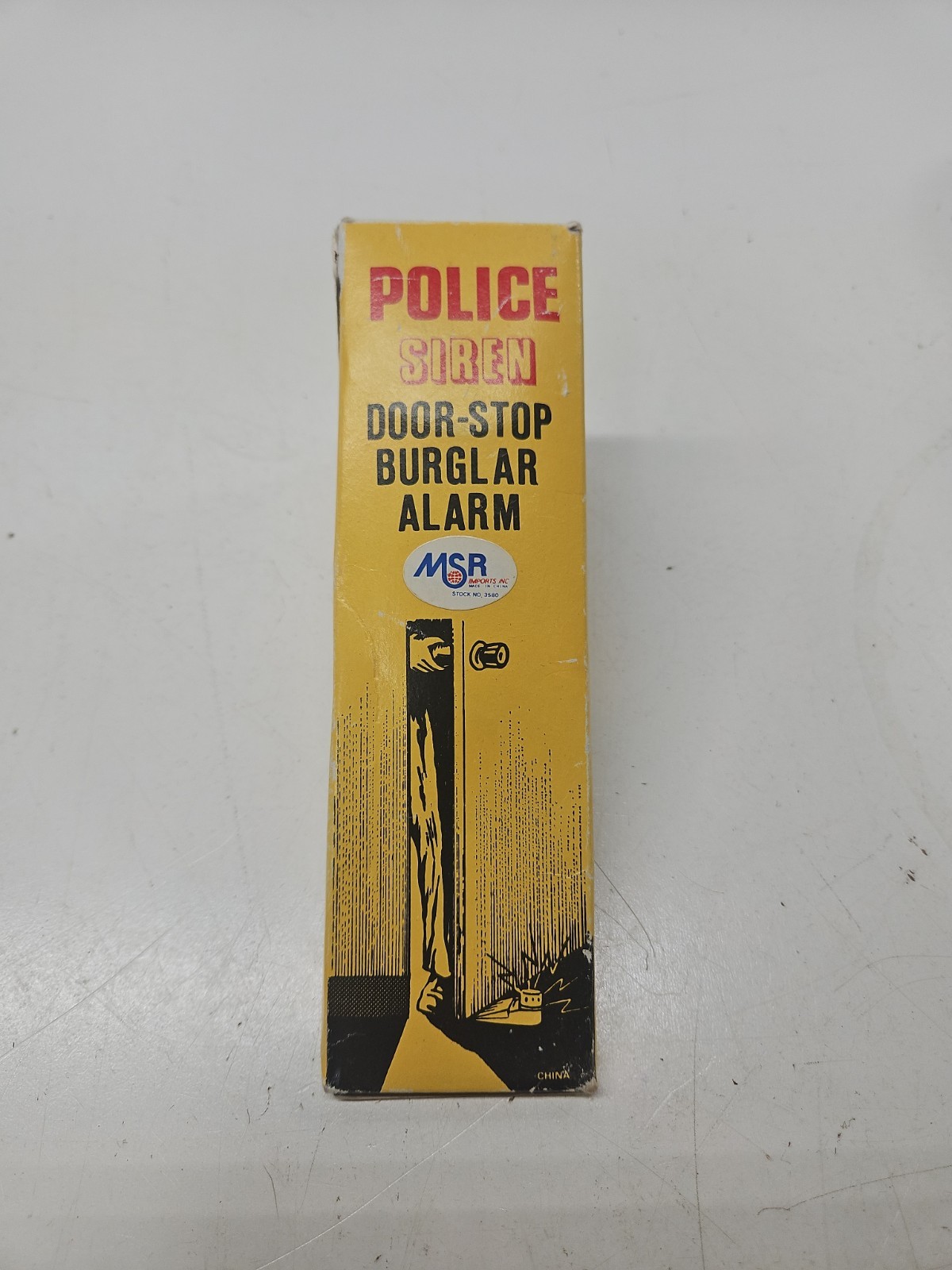 Police Siren Battery Operated Door Stop Bugler Alarm Siren