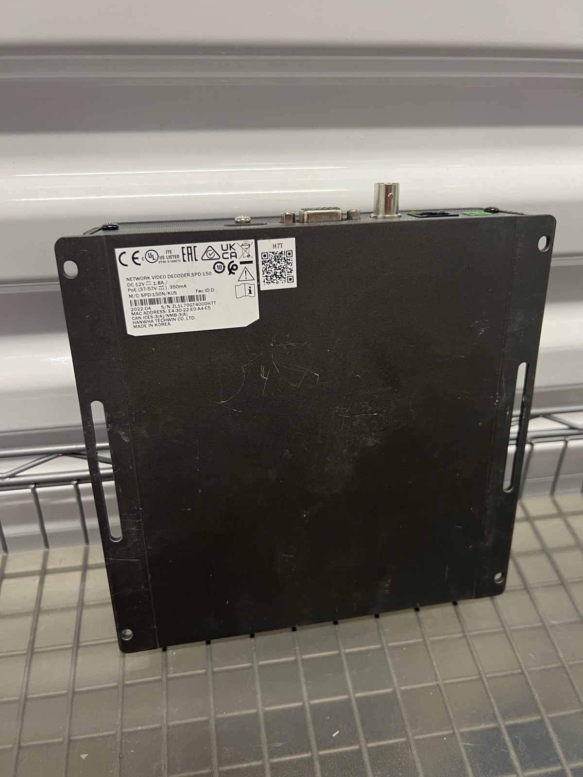 WiseNet SPD-150 Network Video Decoder