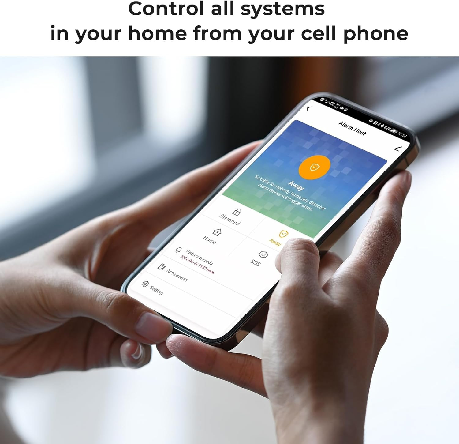 Alarm System for Home Security Smart Home Alarm System, Wireless Wifi Home Alarm