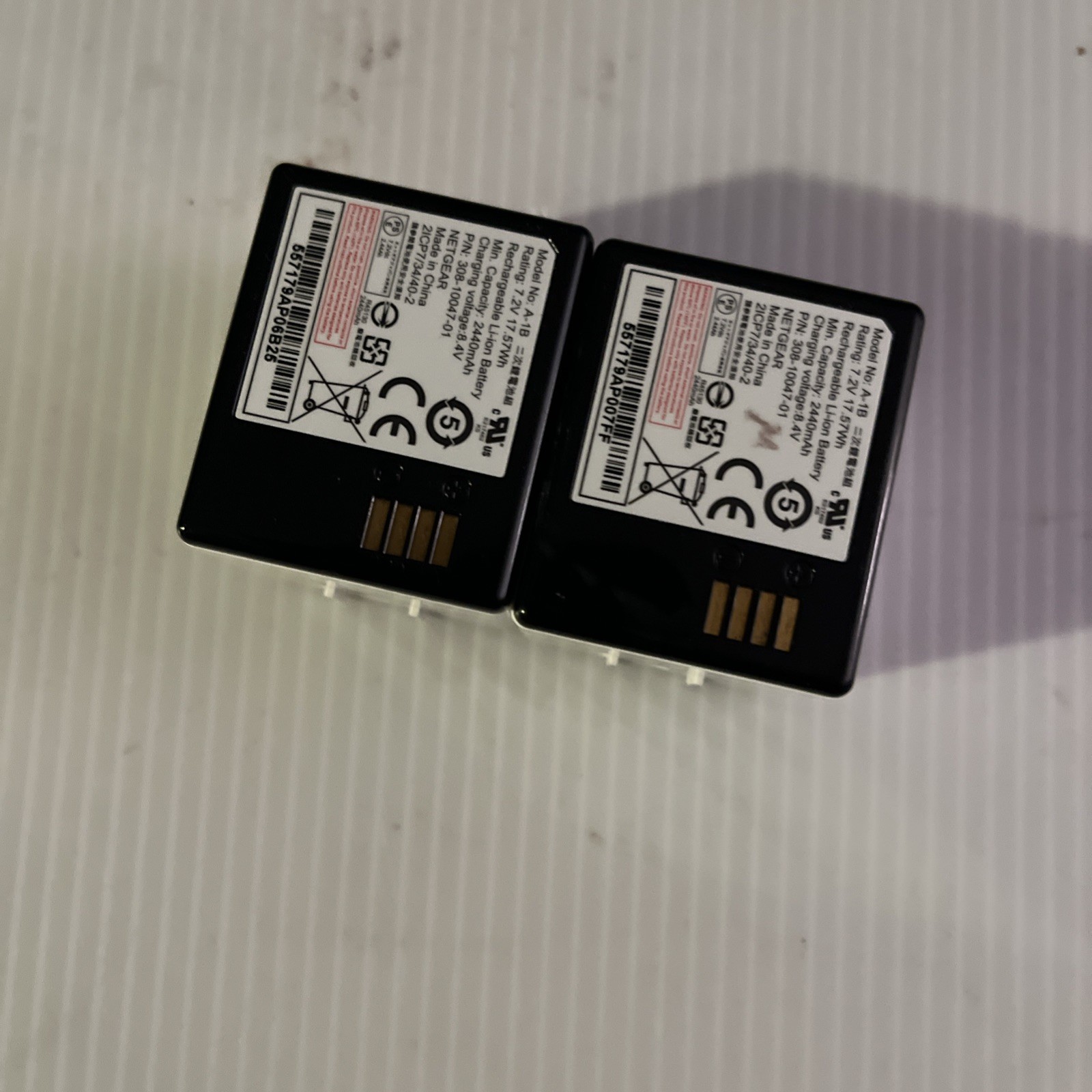 arlo battery’s set two model A-1B