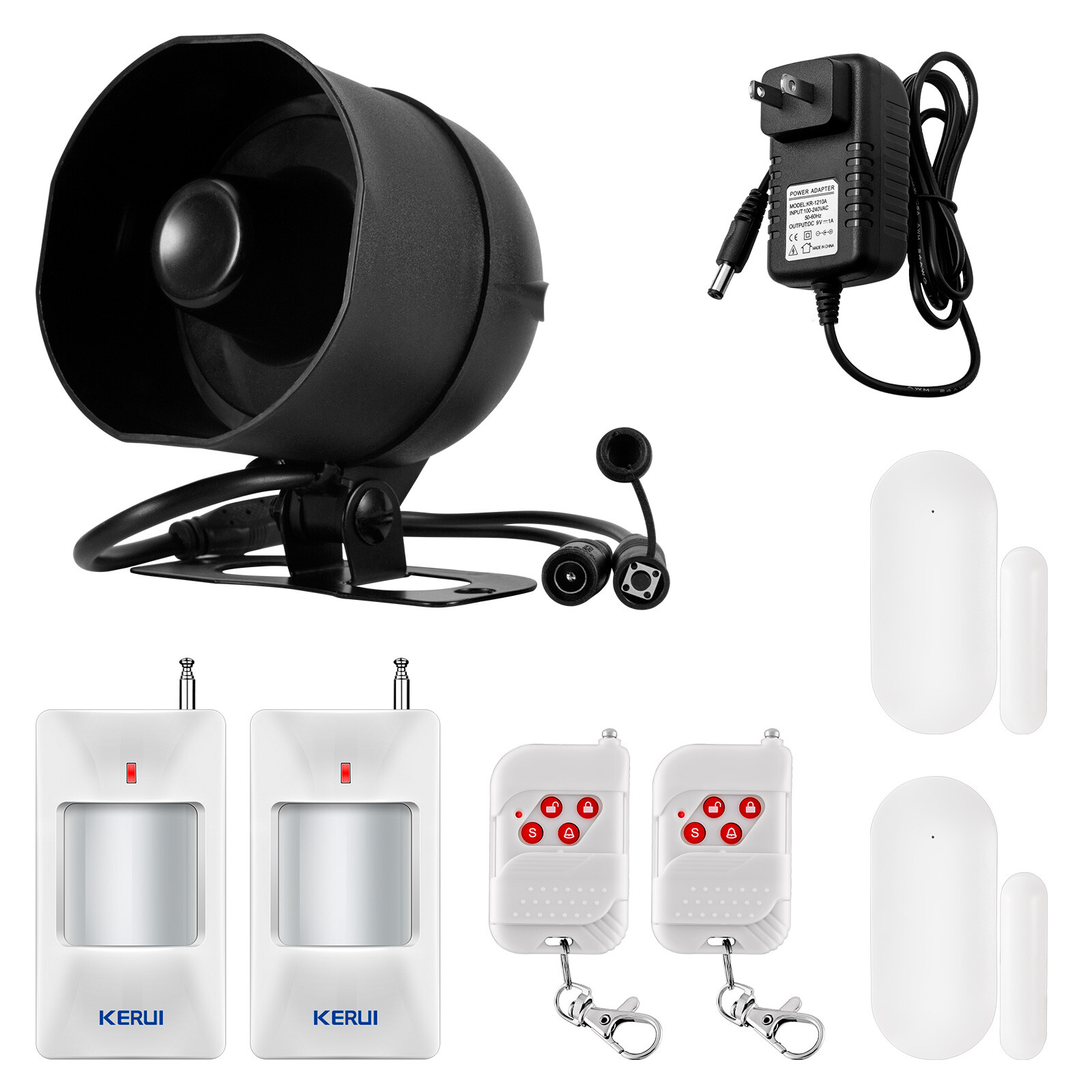 Loudly Speaker Alarm System 120db Siren Tuya WIFI Burglar Home Security Alarm