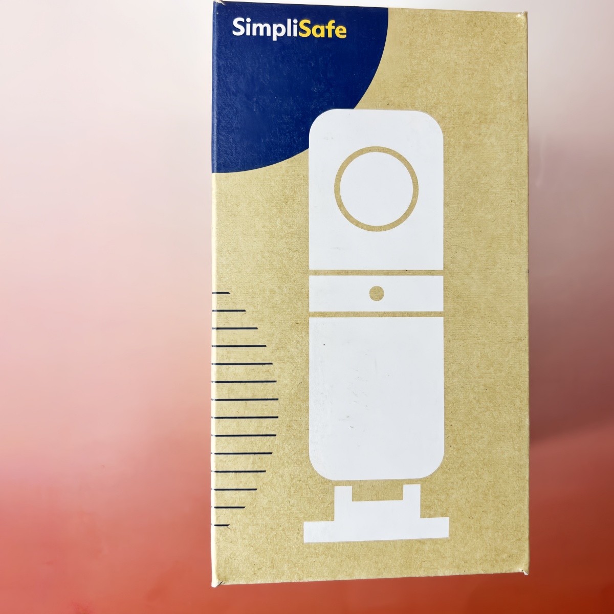SimpliSafe Wireless Indoor Security Camera Smart Alarm Night Motion CM006 White