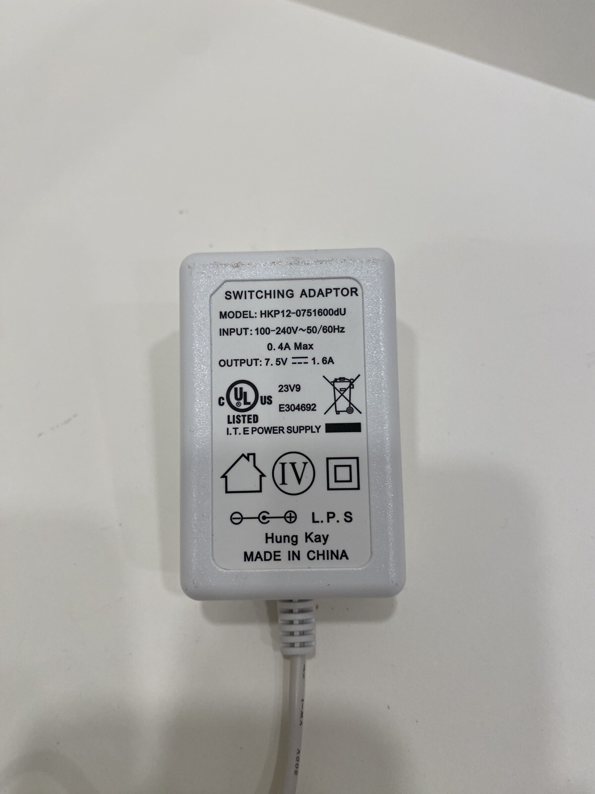 SimpliSafe Base Station W/ Power Cord BS2000 1st generation security system base